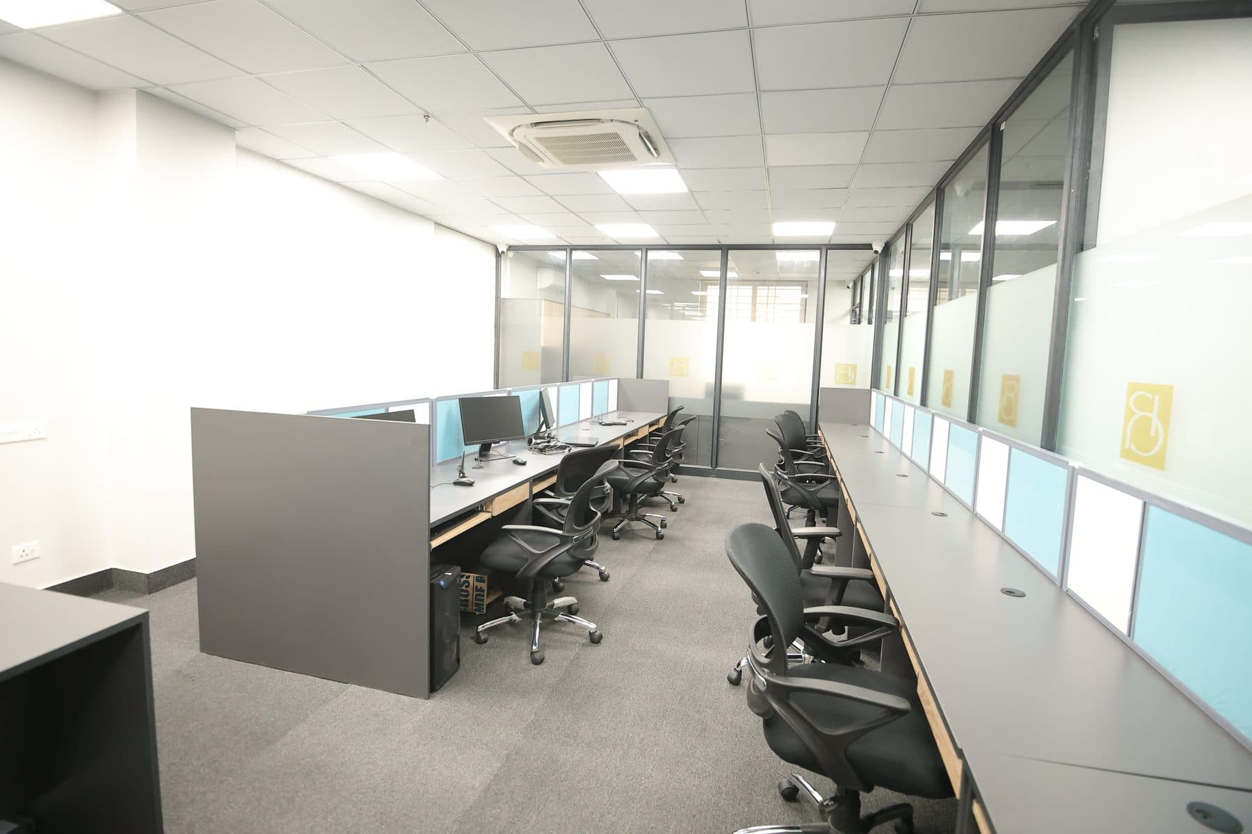 The office at the Jaipur facility